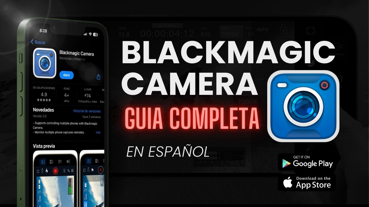 Освойте приложение Blackmagic Camera с помощью этого полного руководства