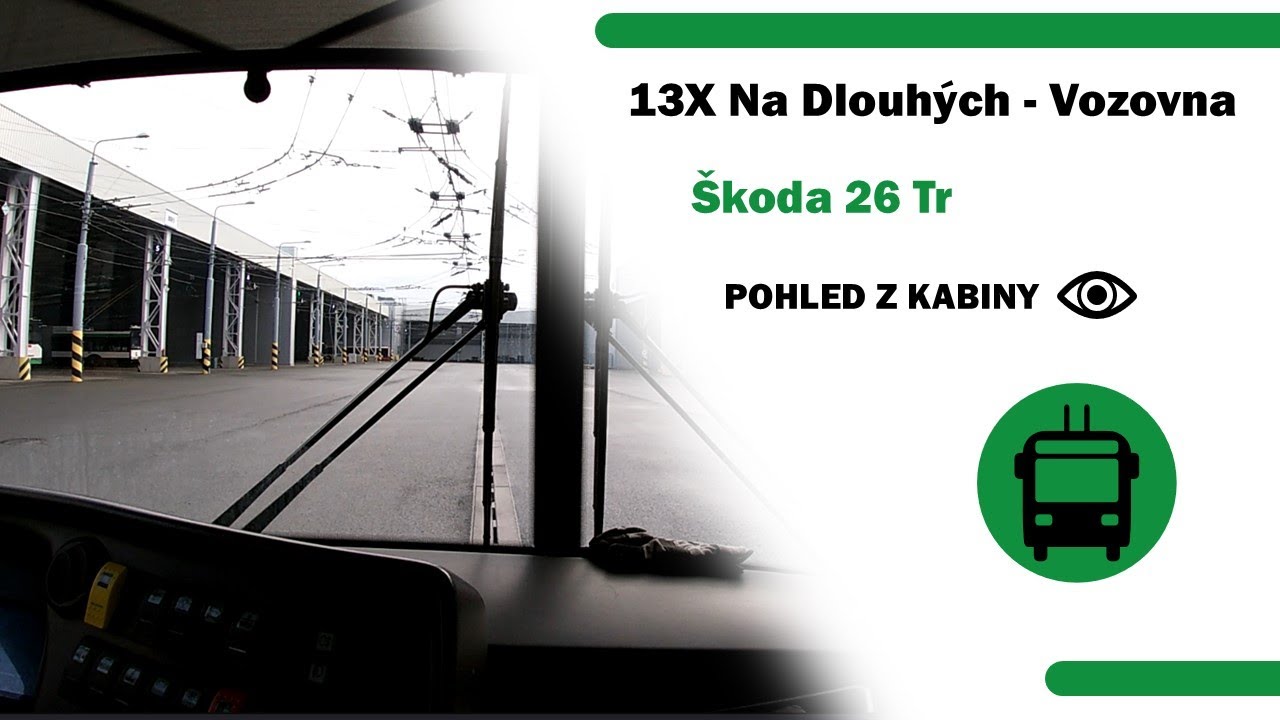 Linka 13X - Na Dlouhých - Vozovna
