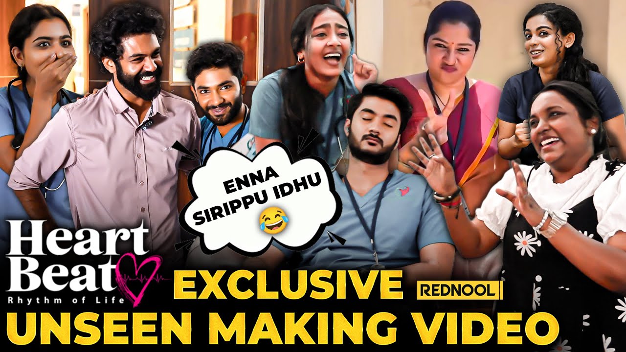 BLOOPERS 😂 - Heart Beat Series Exclusive Making Video | Unseen On spot Moments | Reena-Arjun