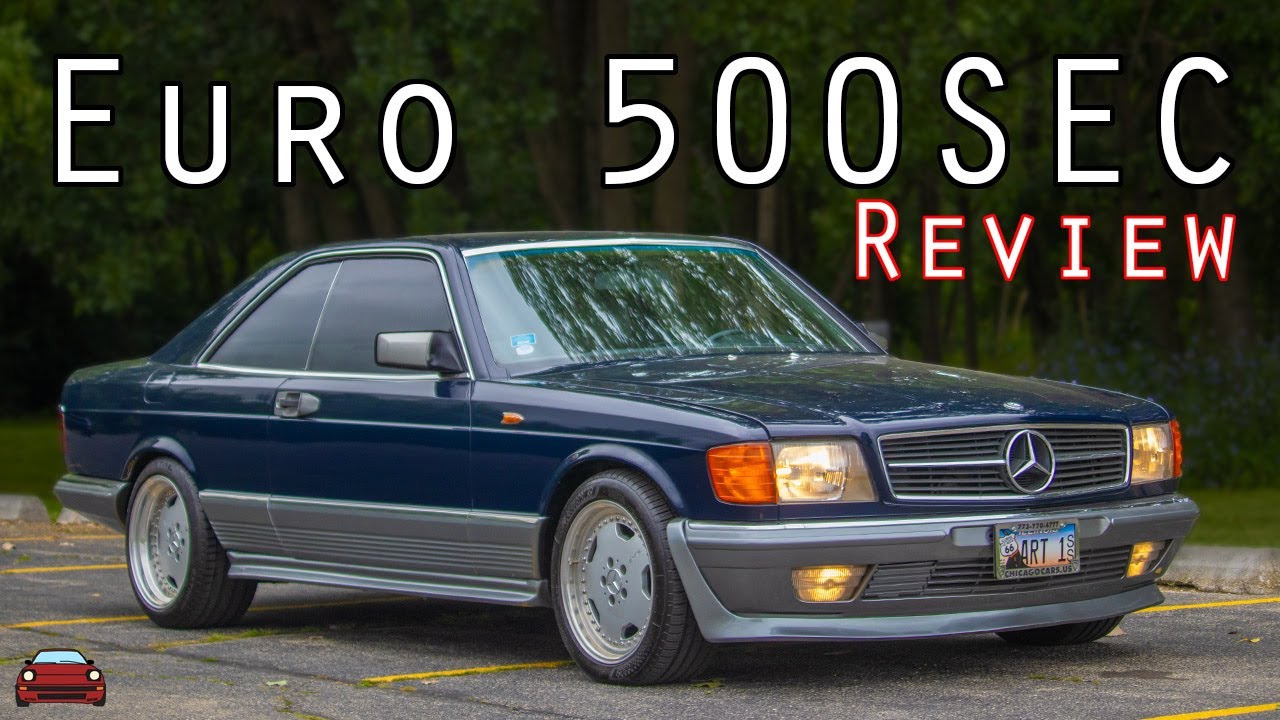 1984 Mercedes 500SEC Review - A Euro Spec Grey-Market Import!