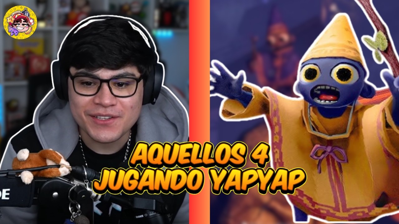 AQUELLOS 4 JUGANDO YAPYAP 😎