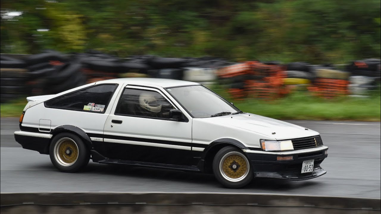 День, когда водитель Roadster дрифтовал на AE86 своей мечты [Sportsland Yamanashi]