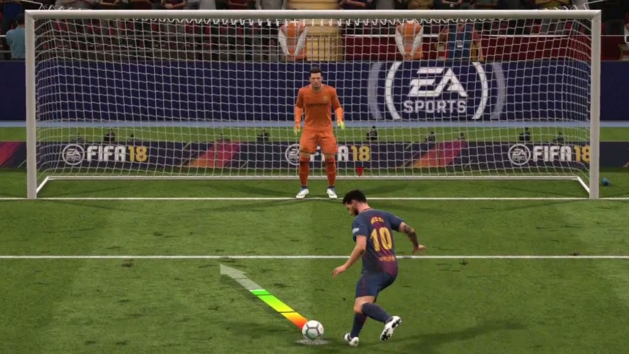 FIFA 18 - Penalty Shootout | FC Barcelona vs Borussia Dortmund - Gameplay (HD) [1080p60FPS]