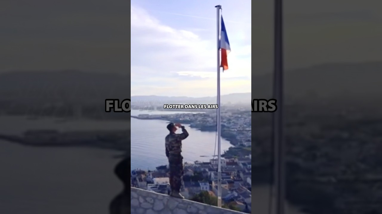 RESPECT FOR THE FLAG 🇫🇷 #frencharmy #military #army #specialforces #commando #france
