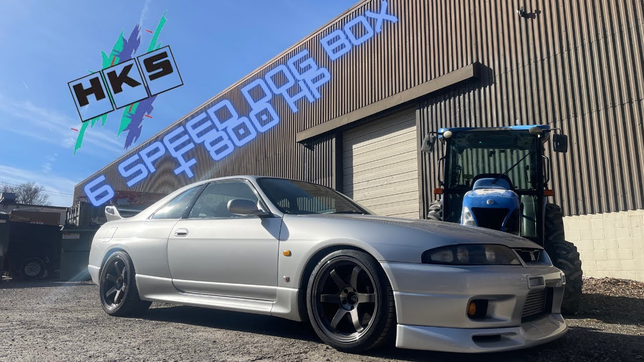 Установка и дорожные испытания собачьего бокса R33 GTR HKS...