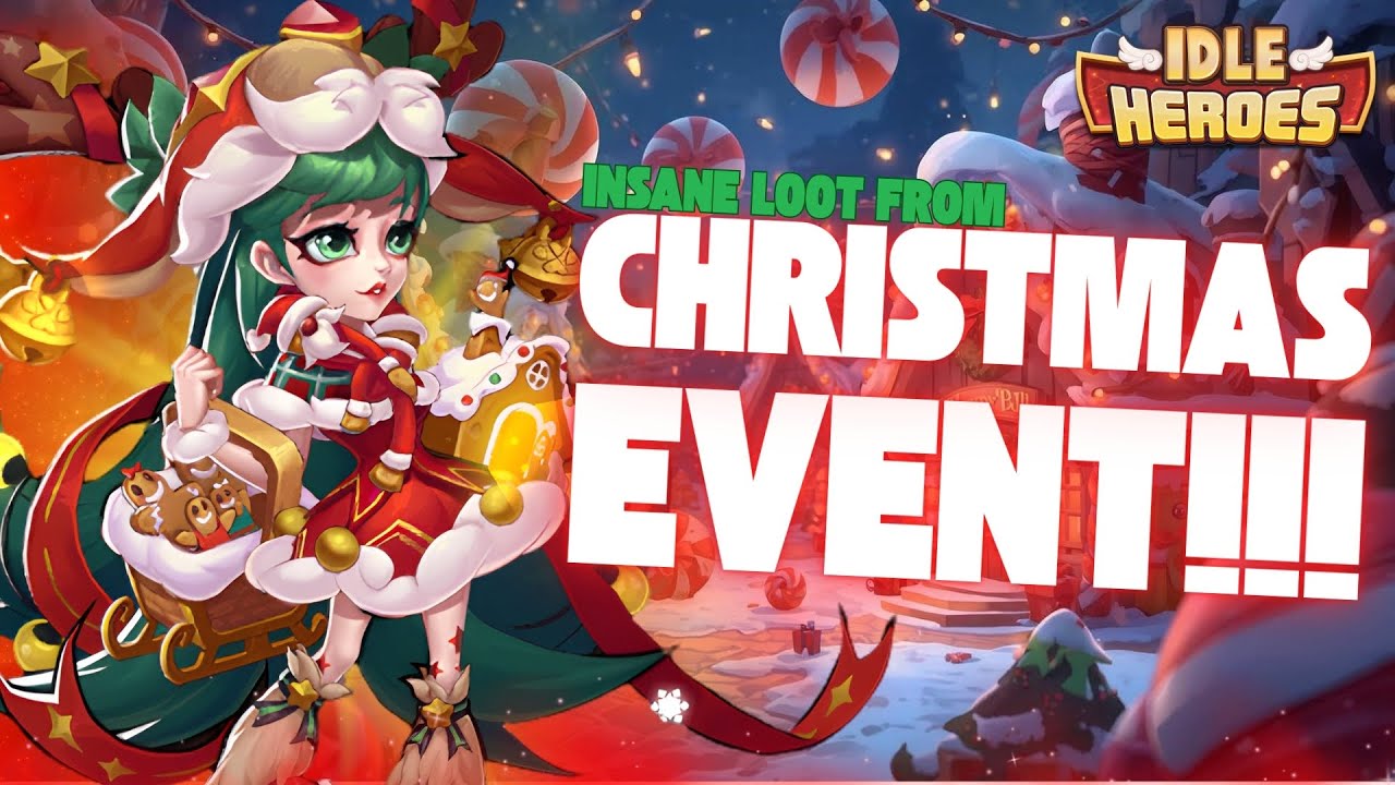 It is TIME for Christmas Event! Tons of Grimoire and NEW Hero! - Idle Heroes