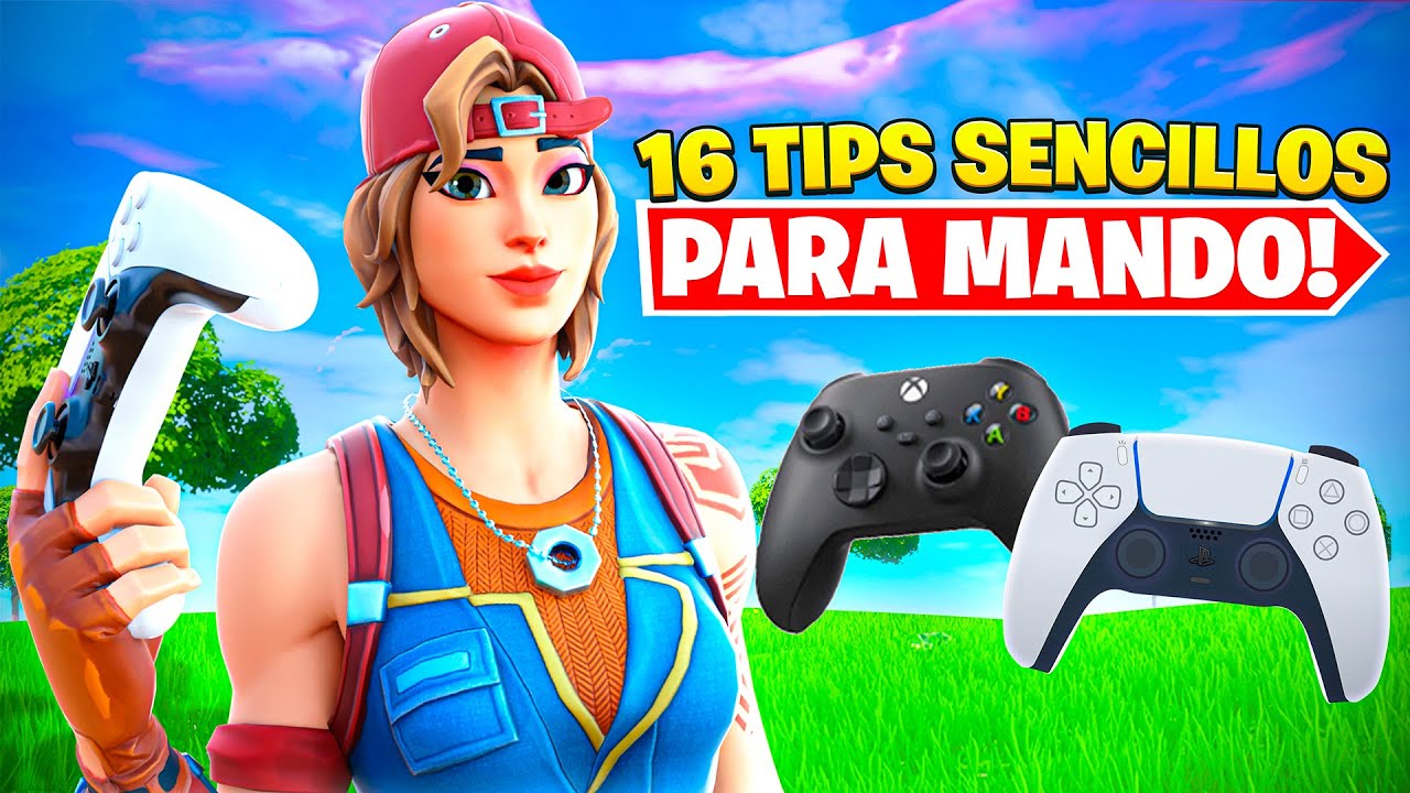 16 TRUCOS *SENCILLOS* para MEJORAR con MANDO en FORTNITE (CONSEJOS de PRO PLAYER)