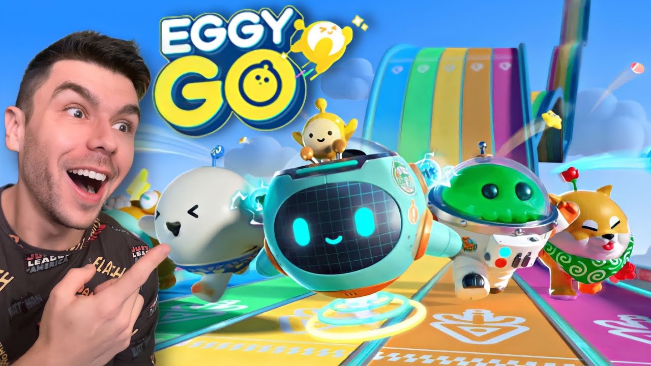 EGGY PARTY MELHOR JOGO MOBILE ESTILO STUMBLE GUYS E FALL GUYS!