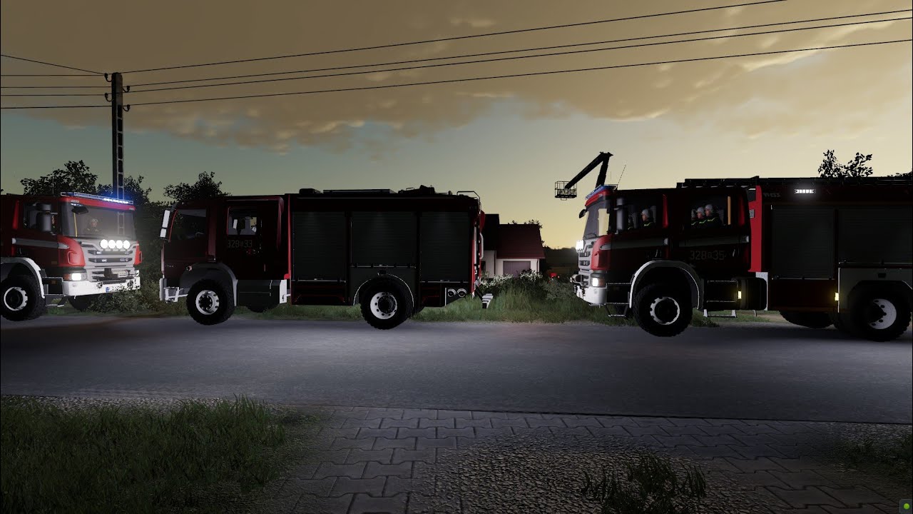[FS19] Pożar domu jednorodzinnego. OSP#8