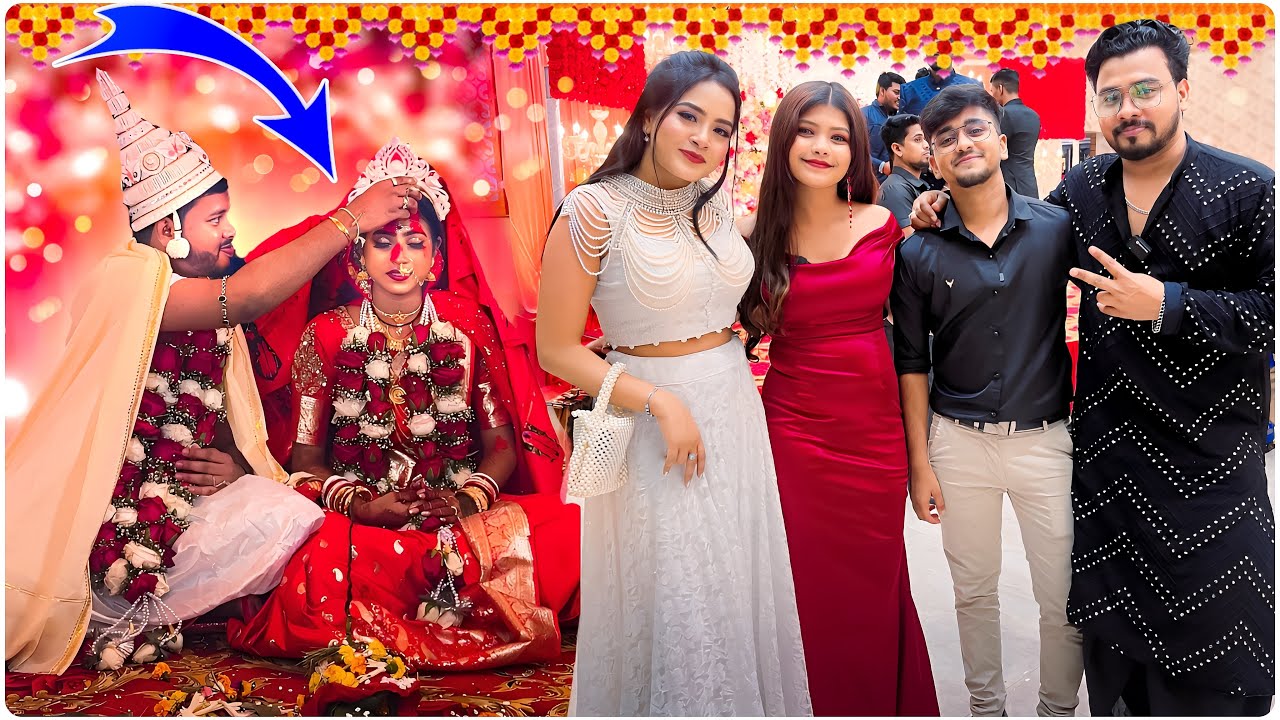 @BongPosto বিয়েতে সব YouTuber মিলে দারুণ নাচ💃| It’s Deep Gungun