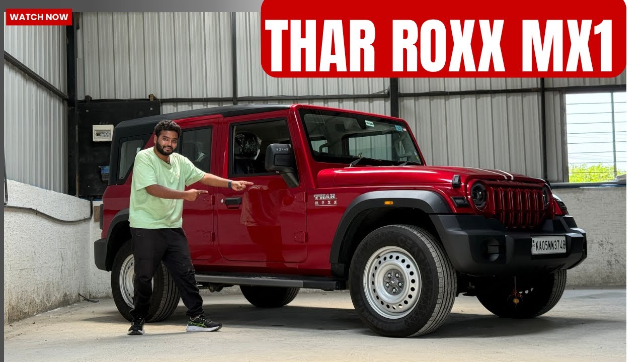 Mahindra Thar Roxx MX1 Base Model Review | Best Value For Money
