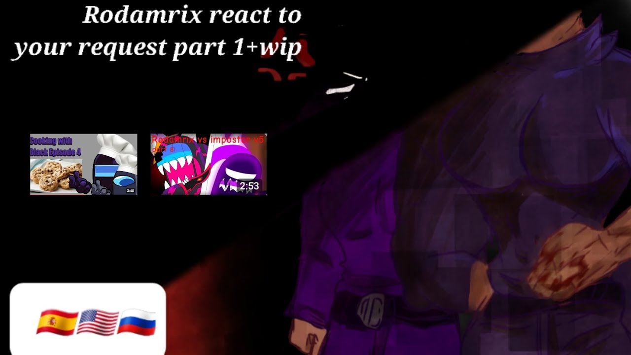 Rodamrix characters react to your 💕request💕 (part 1+wip) // Sub english // (Read desc) // Roxy☆