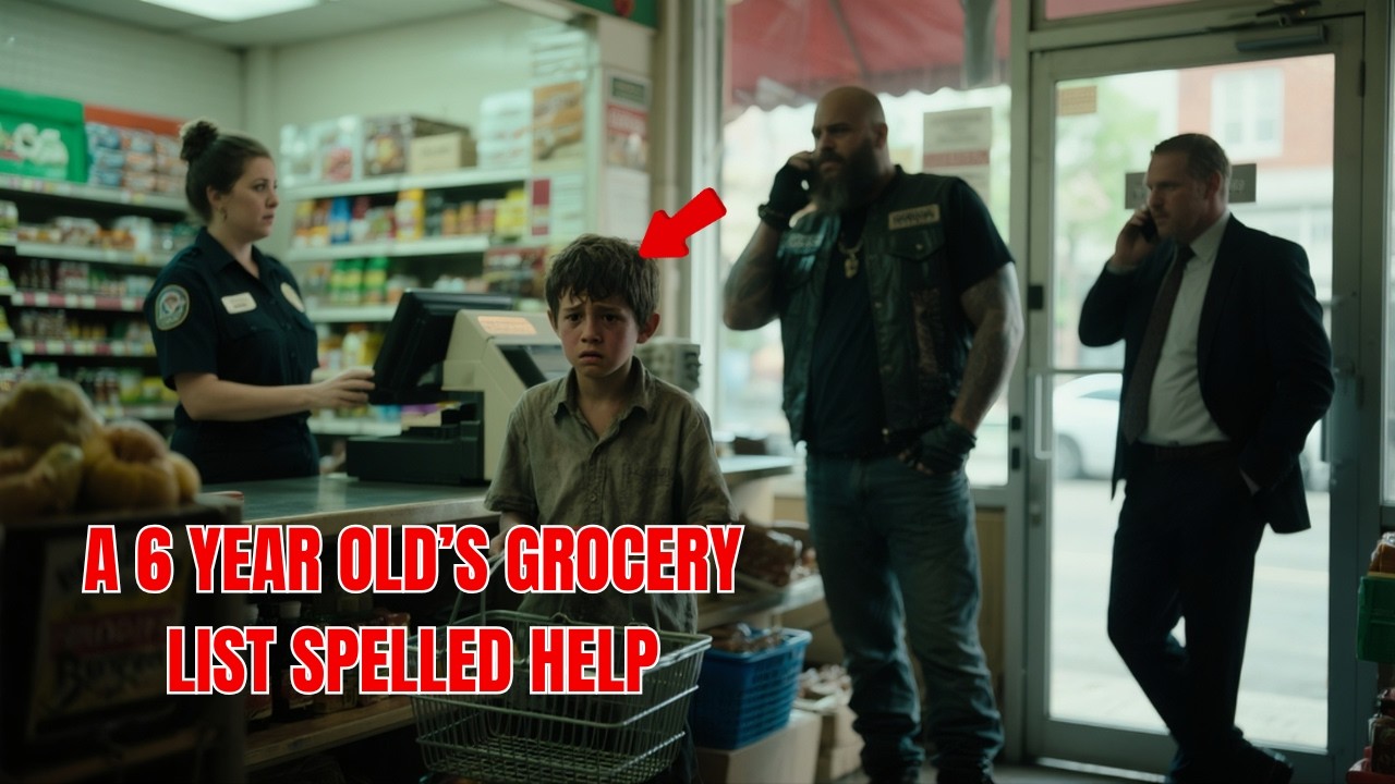 A 6-Year-Old&rsquo;s Grocery List Spelled HELP &mdash; What a Biker Found 2 Hours Later Shocked All