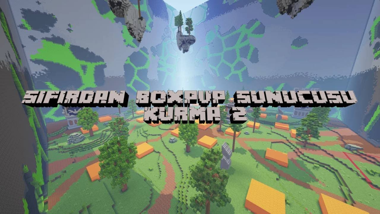 Minecraft Sıfırdan Box PvP sunucusu kurma 2 bölüm | Lobi Login Npc ve JumpPad |