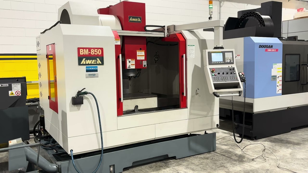 CENTRO DI LAVORO AWEA BM - 850 CNC FANUC