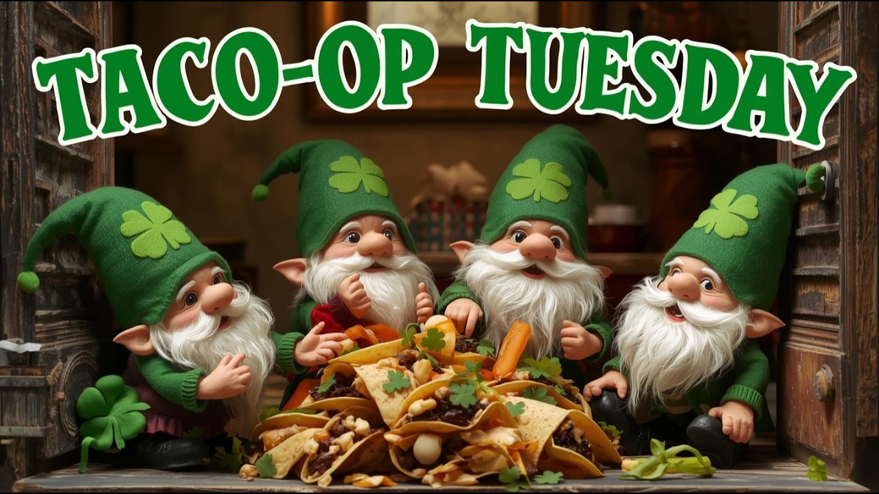 🔴[LIVE] St. PATRICK'S DAY Burglin' Gnomes TACO-op Tuesday - Mic Drop ON AIR🔴