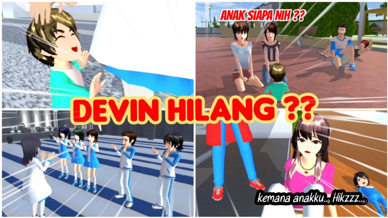 DEVIN HILANG ?? | KING FAMILY PART 52 | SAKURA SCHOOL SIMULATOR