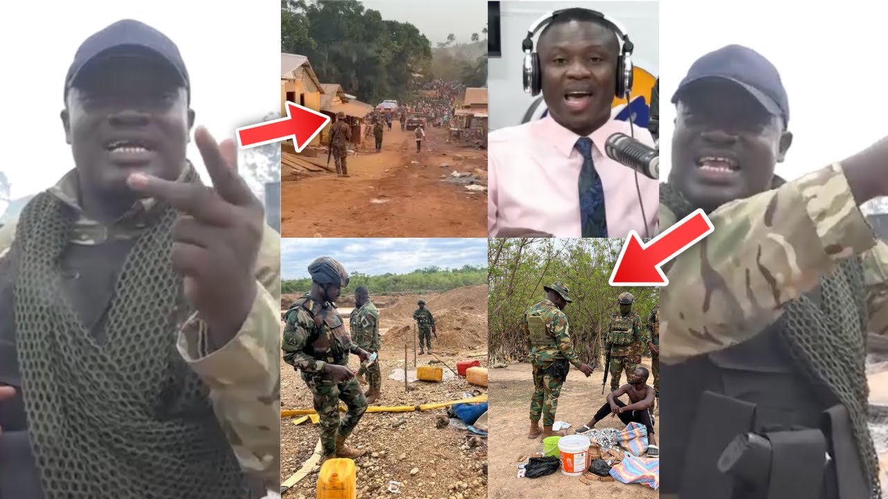 Hidden Galamsey Town With 10,000 People Discovered In Ghana - FULL STORY