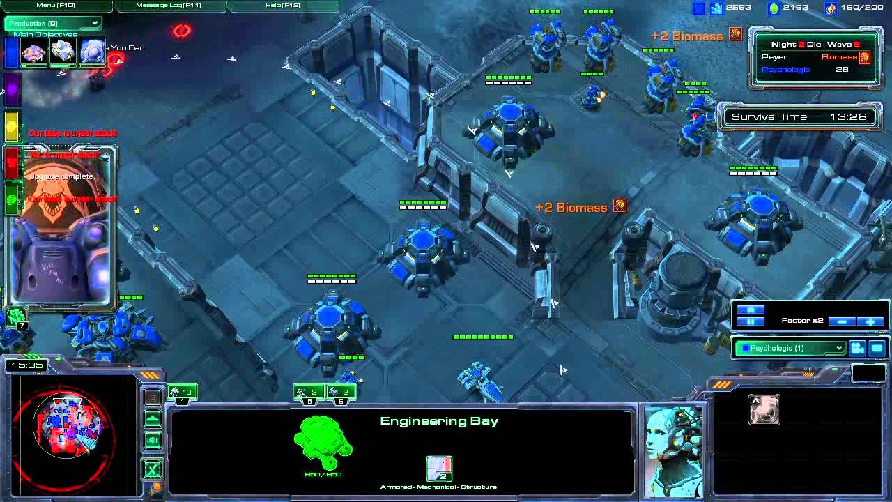 SC2: Left 2 Die Solo (Night of the Living III Achievement) (part 1/2)