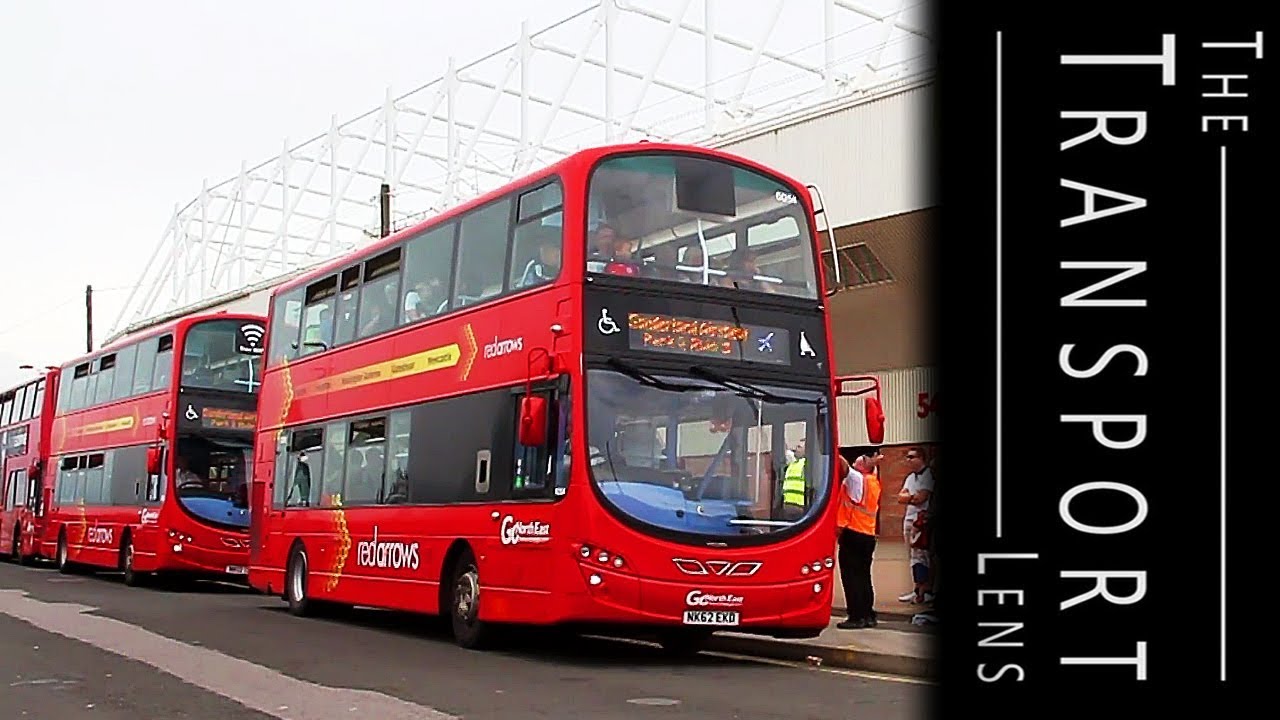 Buses at Sunderland Air Show 2016