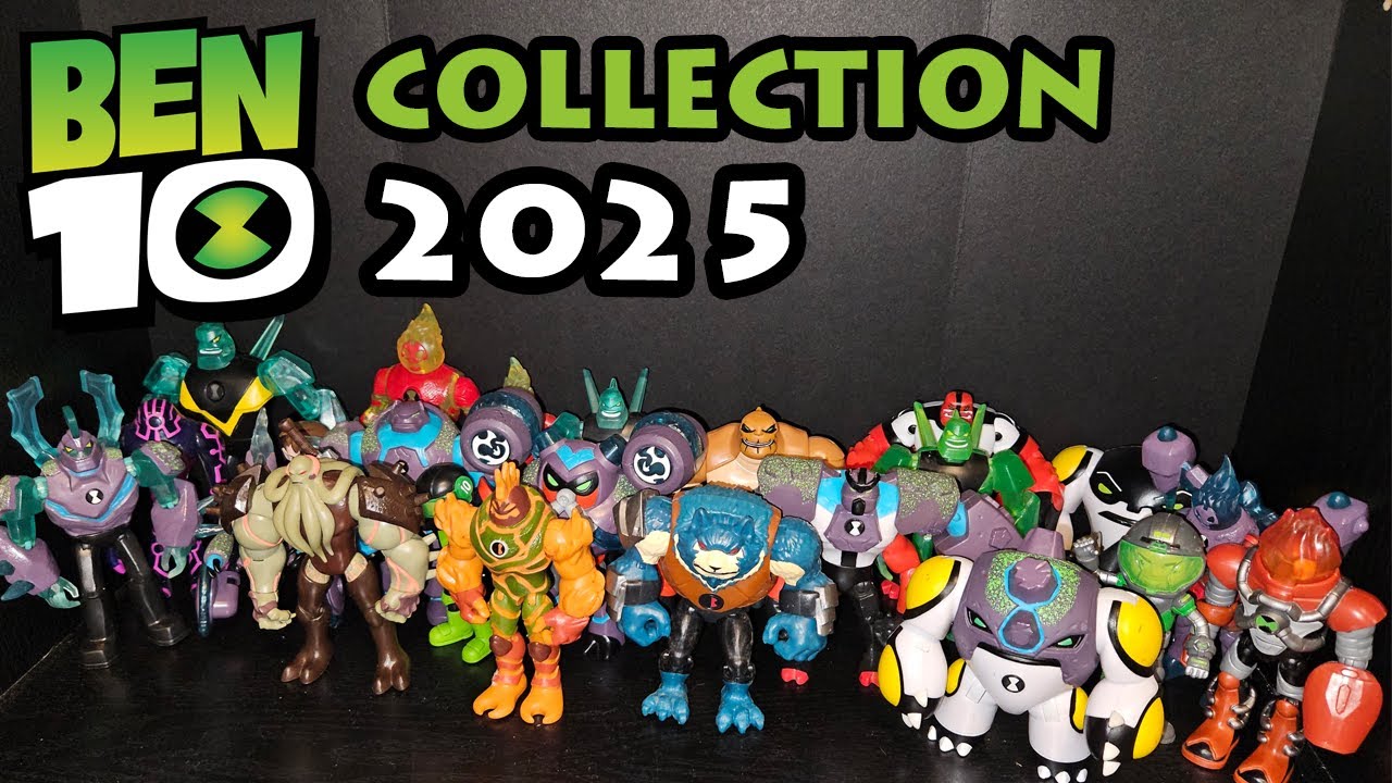Ben 10 Reboot Action Figures Collection 2025 (Omni-Enhanced, Omni naut, Villains, and Light Ups)