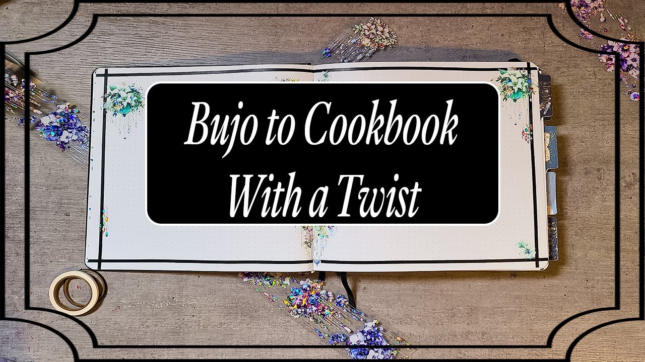 ✨Bujo to Cook Book✨Tasty Recipe Journal Setup✨
