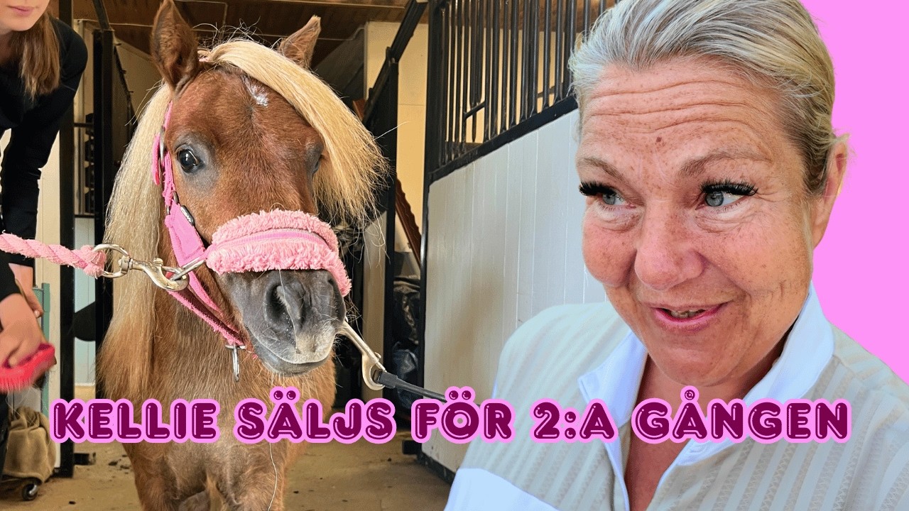 STALLVLOGG: SÄLJER LILLA KELLIE FÖR 2:A GÅNGEN 🥹