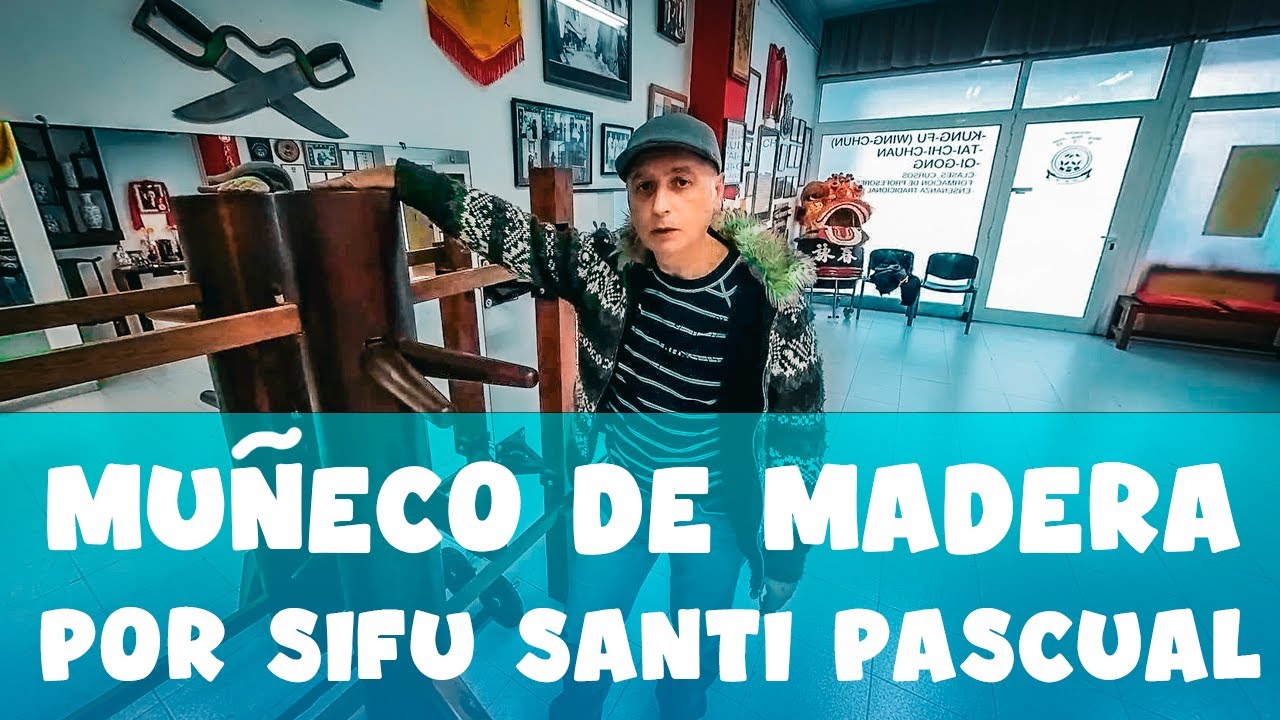 🤺Descubriendo los misterios del muñeco de madera con Sifu Santi Pascual🥋🥊