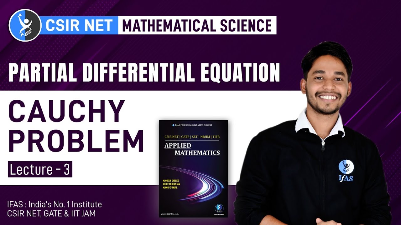 CSIR NET: Cauchy Problem For Partial Differential Equation | Solve The Maths Examples
