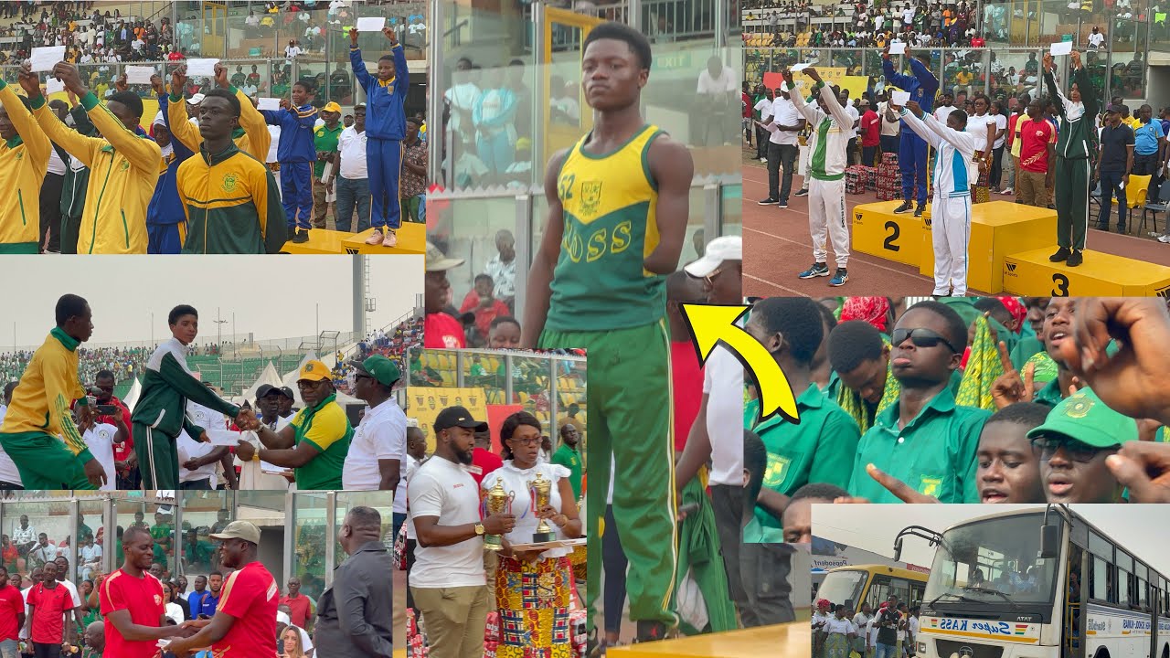 One Handed Athlete Won A Trophy 🏆 At The Ashanti Region Superzonal Finals 🥰 Prempeh College Is Crow