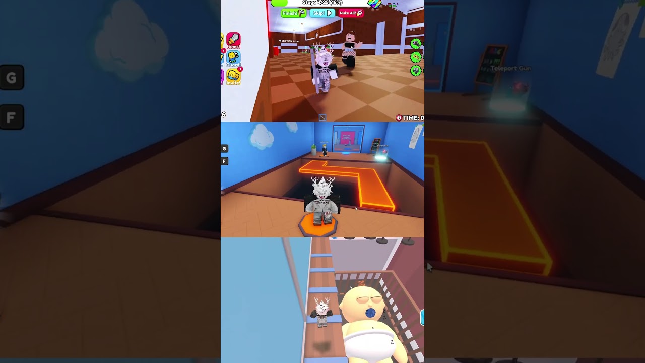Escape Challenge! Jenna's Prison Run (Obby) vs Baby Teamwork vs Babyboby 😨