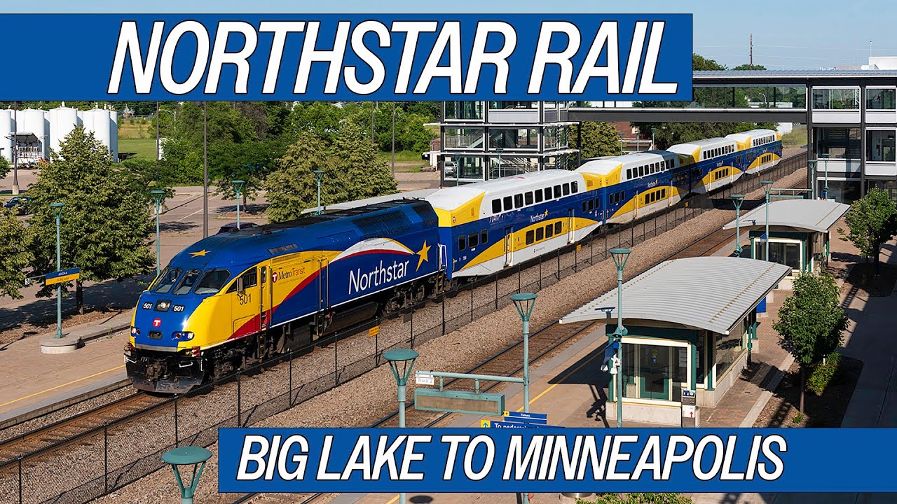 Northstar Rail: Commuter Train Service From Big Lake To Minneapolis