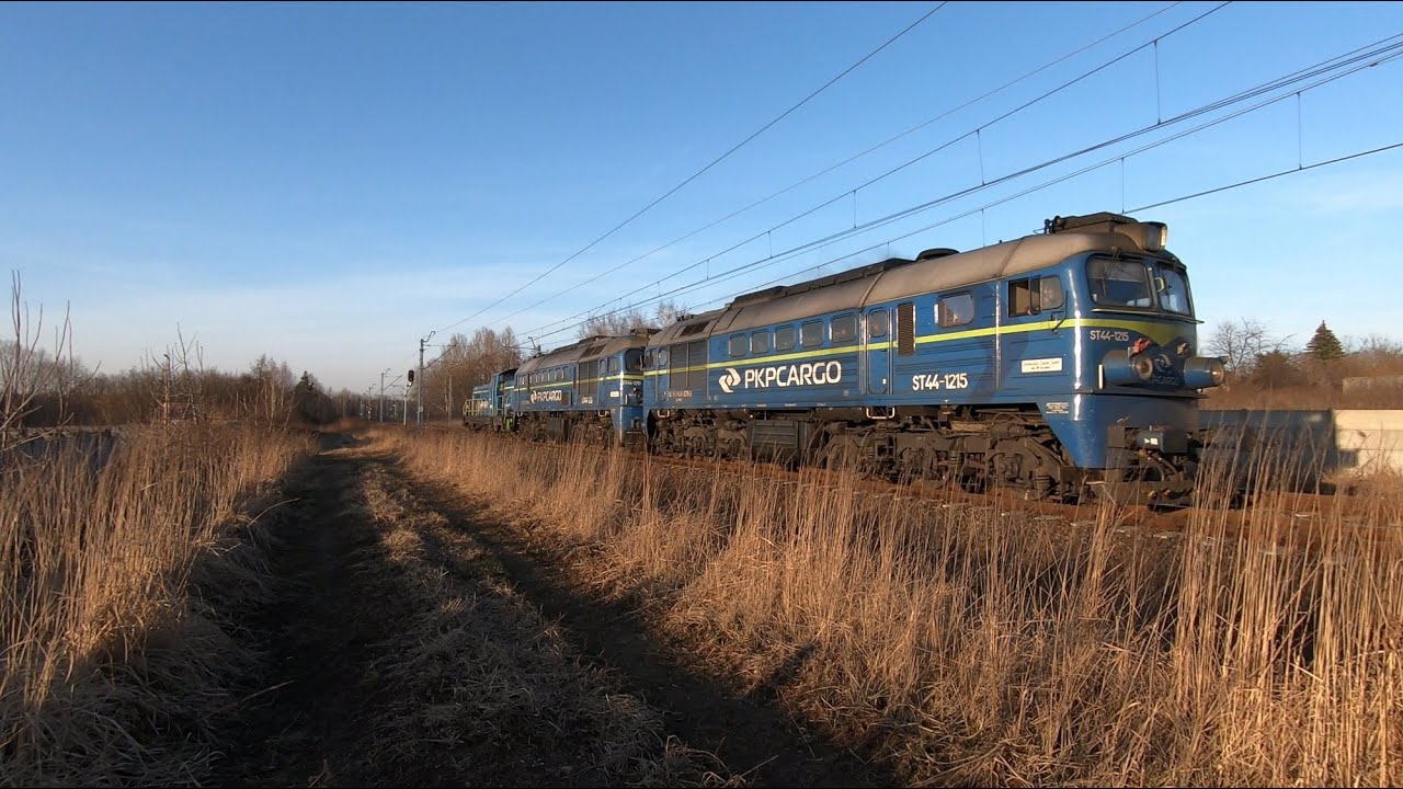 Lokomotywy elektryczne i spalinowe luzem & Pociągi towarowe || PKP CARGO