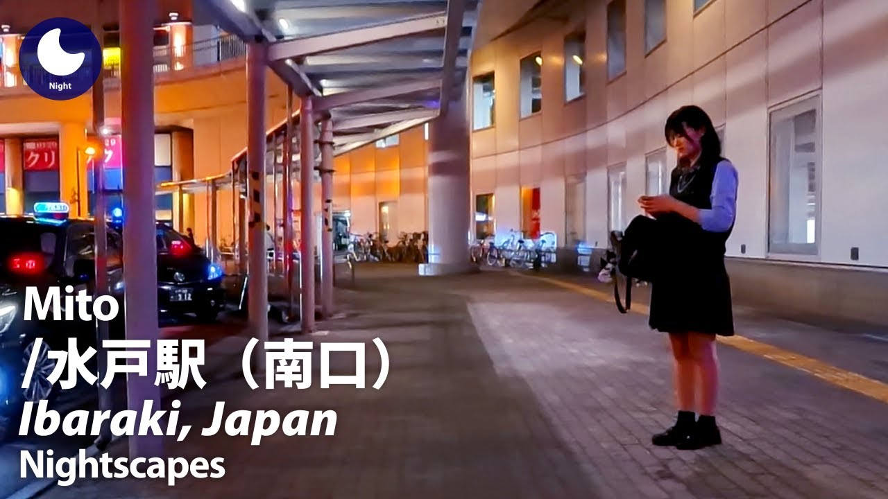 ⁴ᴷ Ibaraki: Mito Station (茨城県: 水戸駅) - Japan Walking Tour (September, 2024)