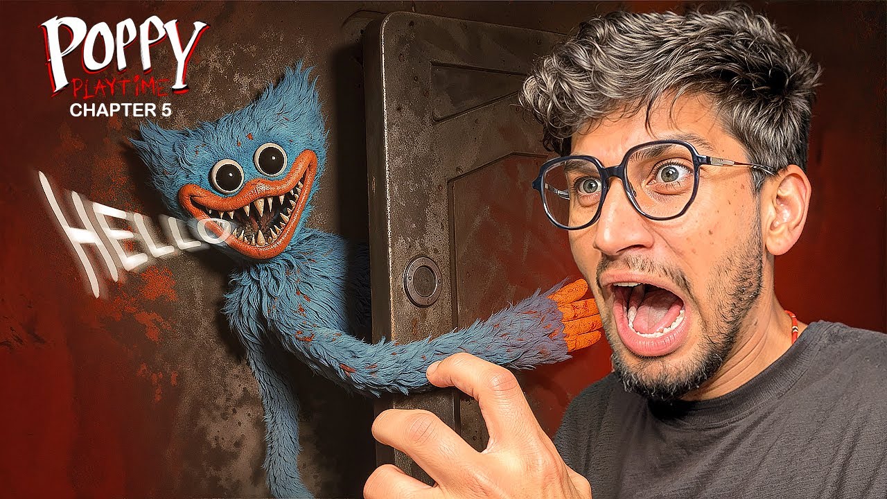 HUGGY WUGGY IS COMING | POPPY PLAYTIME CHAPTER 5 FAN MADE