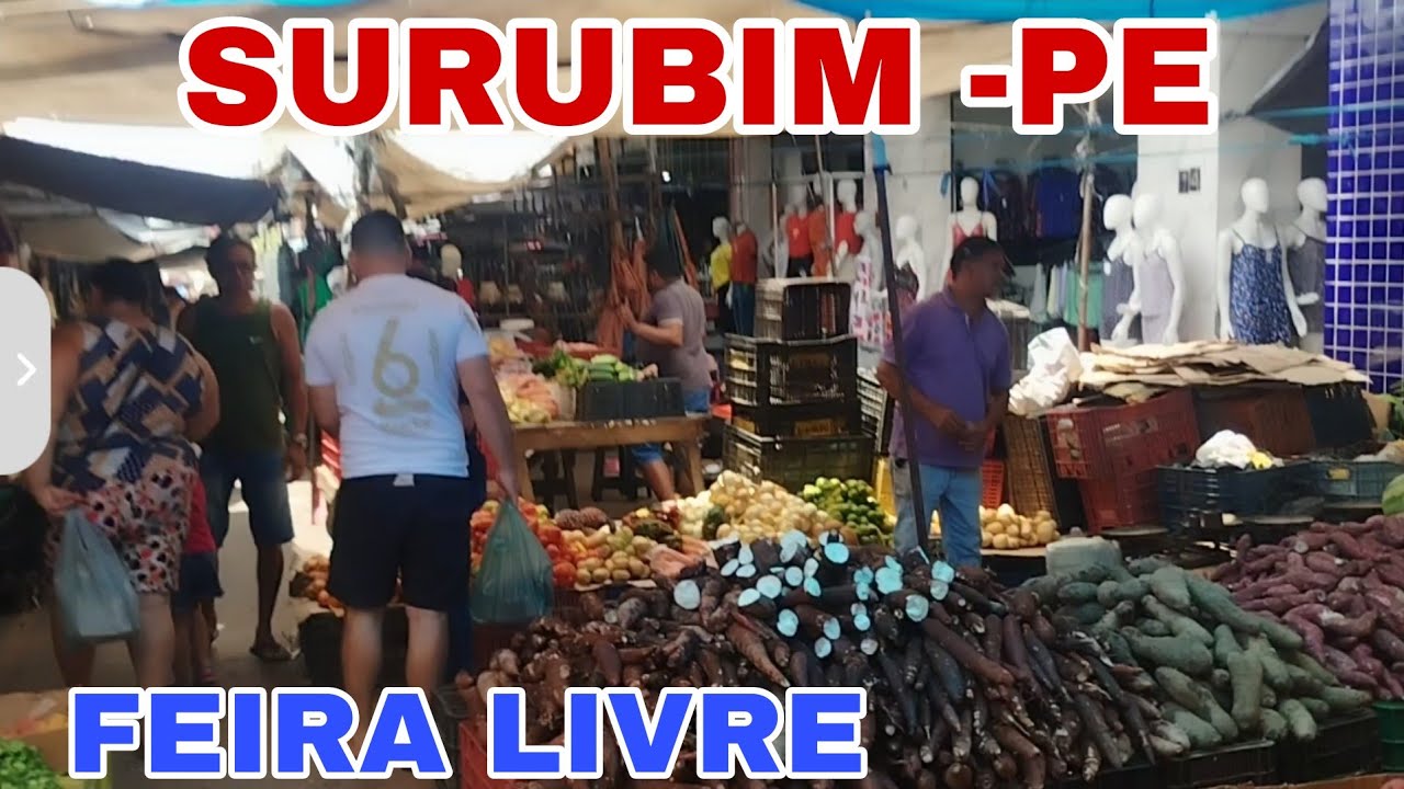 TOUR PELA FEIRA DE SURUBIM -PE 