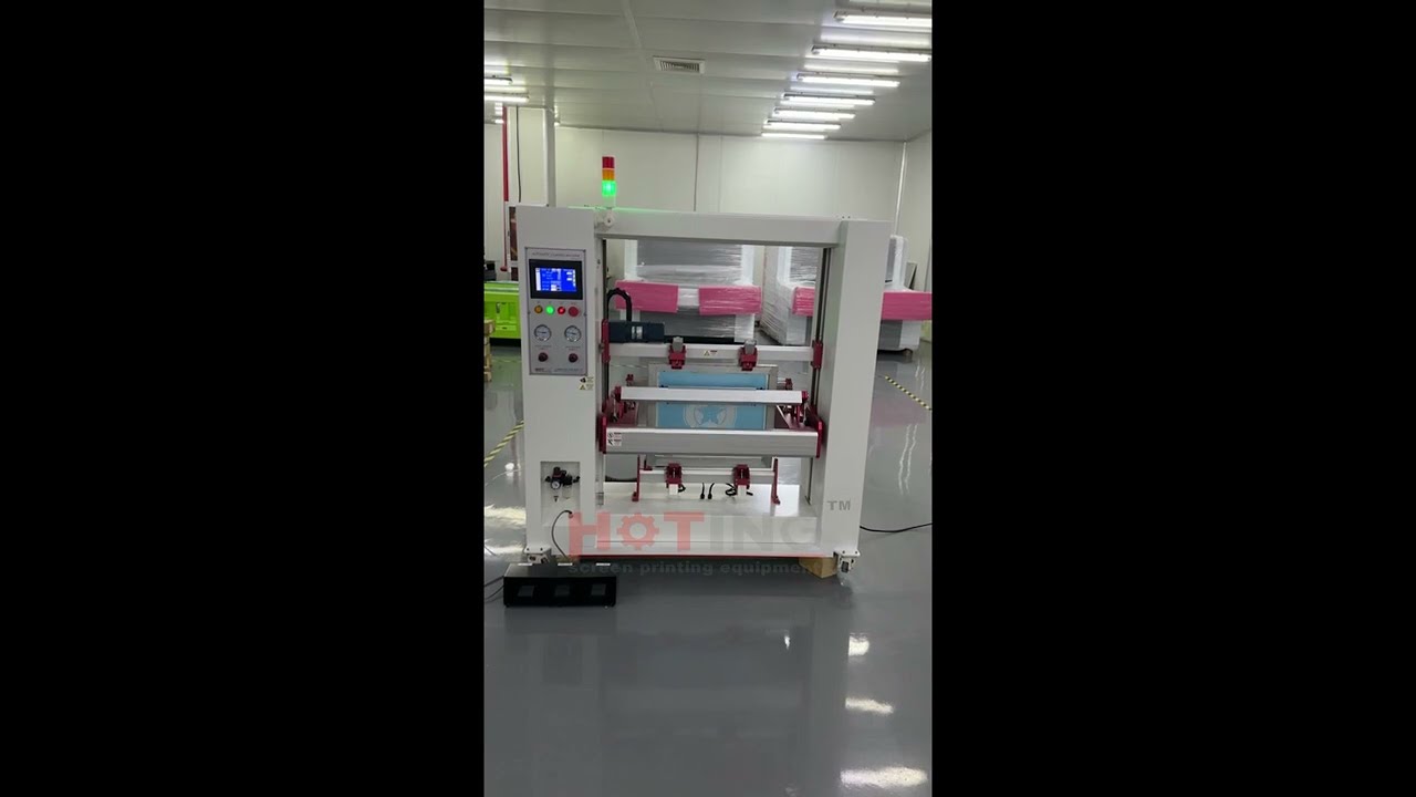 Auto screen coater, pro coat, automatic coating machine, screen printing coating machine