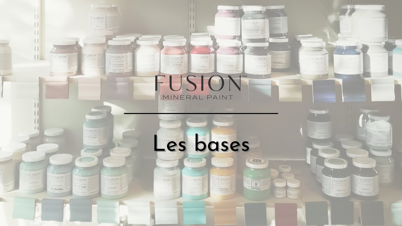 Peinture minérale Fusion: les bases, avec Aux Meubles de Margaux