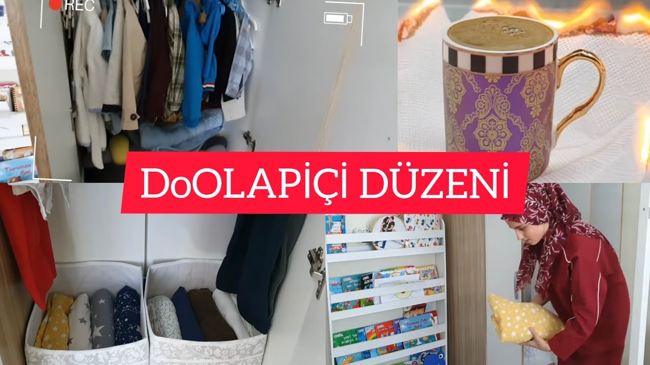 COCUK ODASI DOLAP DÜZENİ | ALEVLİ KAHVE SUNUMU | AZ DAHA YANGIN CIKACAK | YORULDUM