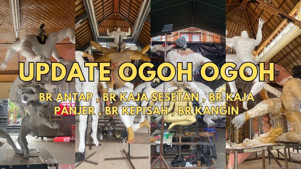 Update Ogoh-Ogoh Denpasar Selatan 2026 🔥 Hampir Finish, Detail Makin Keren!