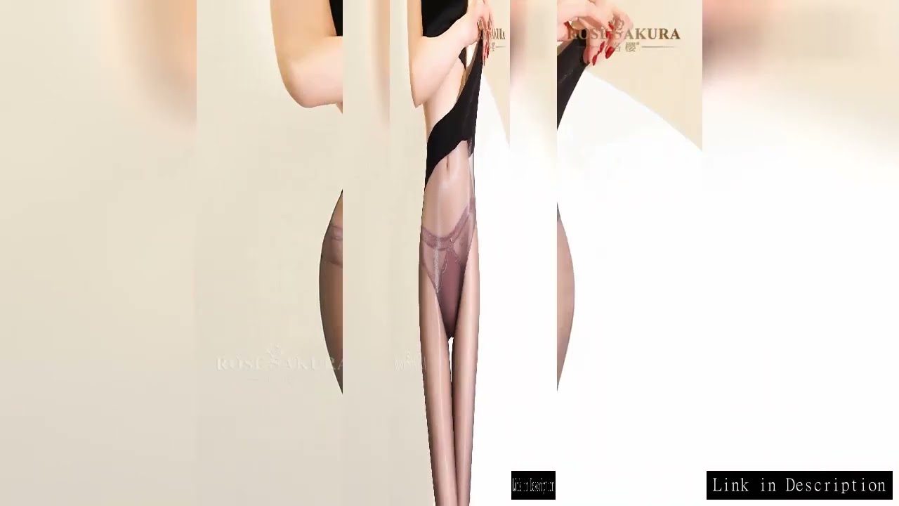 Aurora 640-Needle Slim Waist Seam-Free Deep Gusset 3D Stockings Women's Ultra-Thin Smooth Glossy Pan