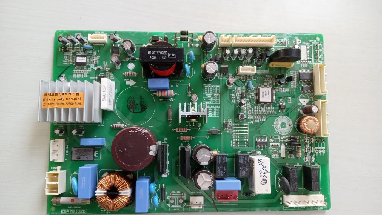 LG double door fridge  inverter PCB board repair