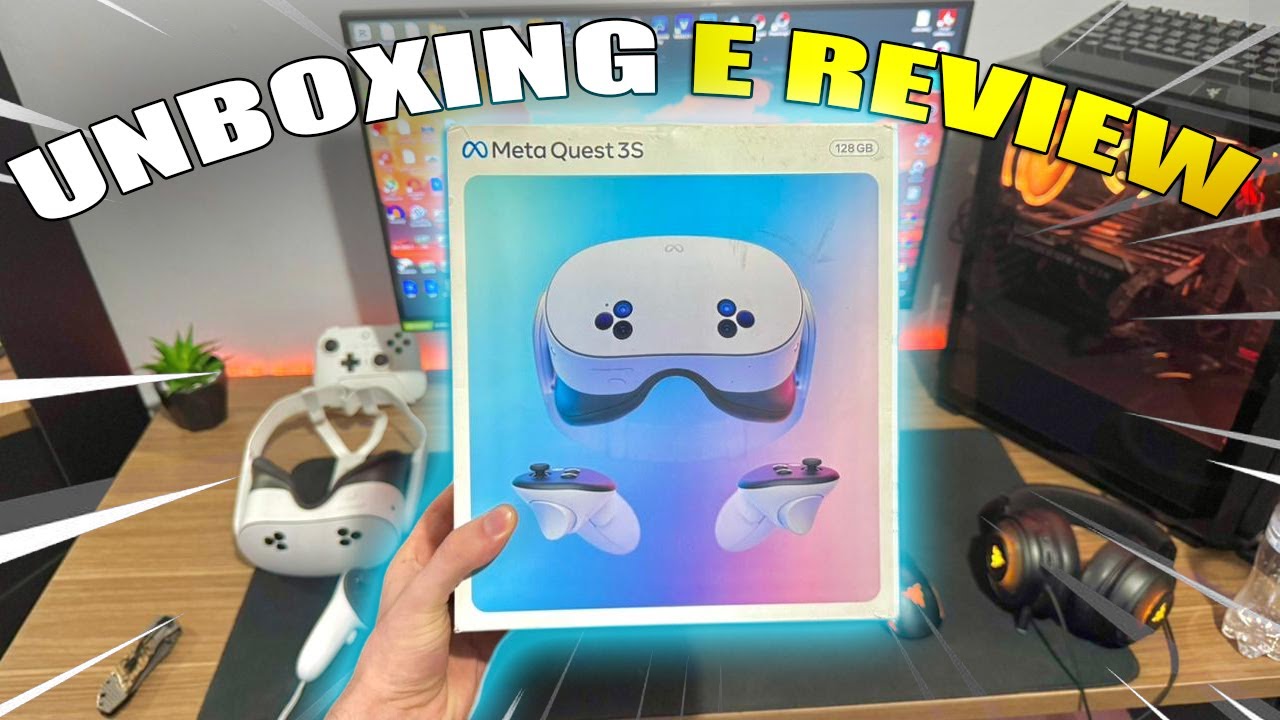 COMPREI o Óculos META QUEST 3s e me Arrependi? Unboxing e REVIEW