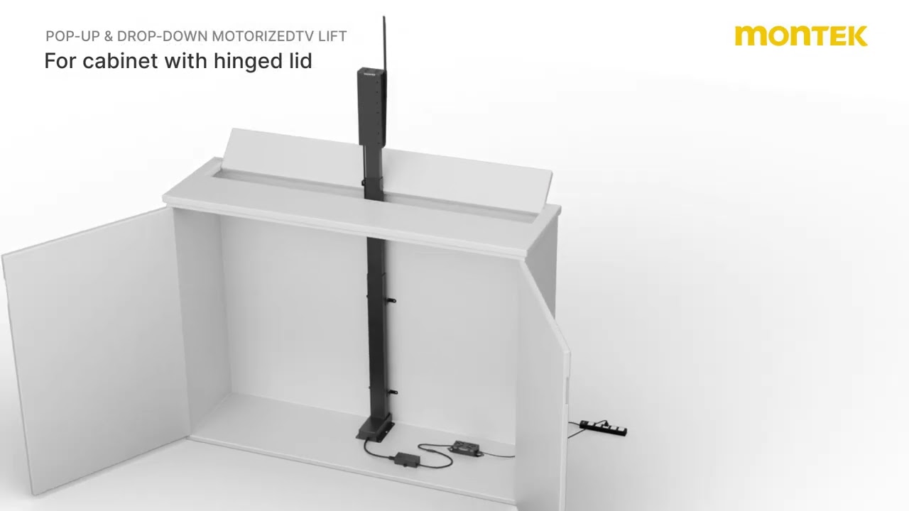 monTEK Motorized TV Lift —— TM1001CBE-L