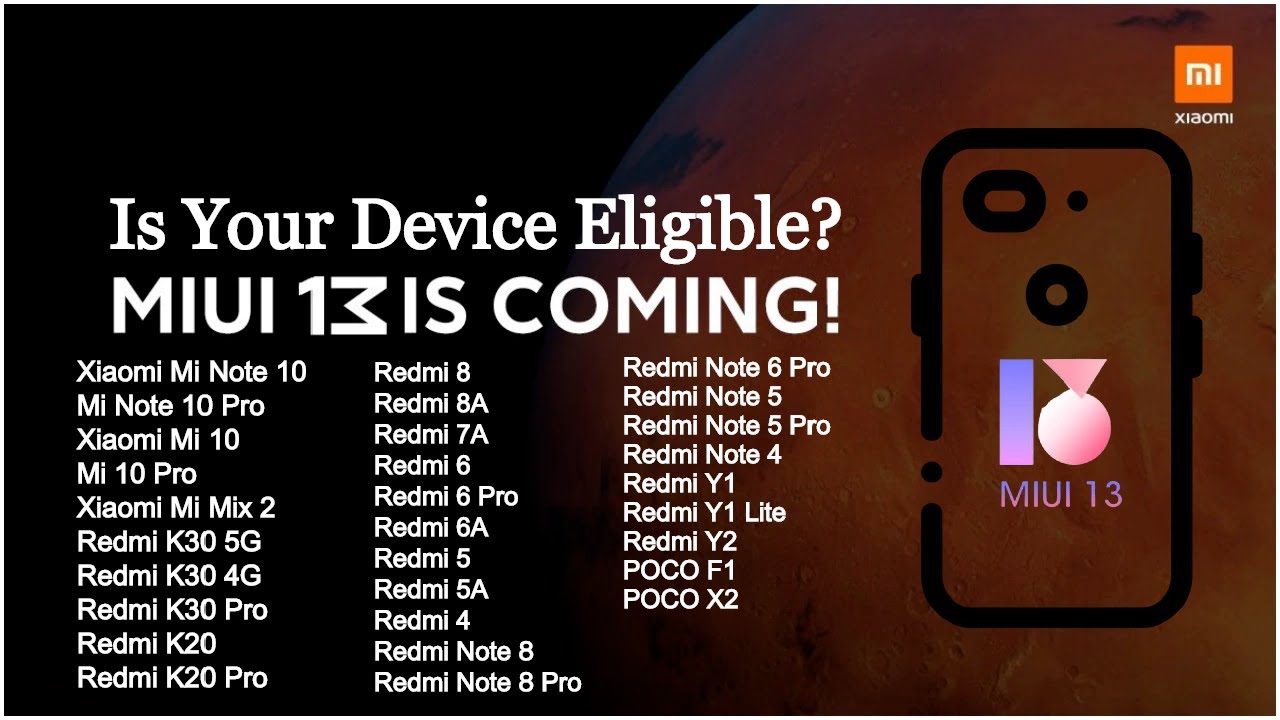 MIUI 13 In Development : Expected Features, Release Date, Smartphones List, India Rollout 🔥🔥 |2020