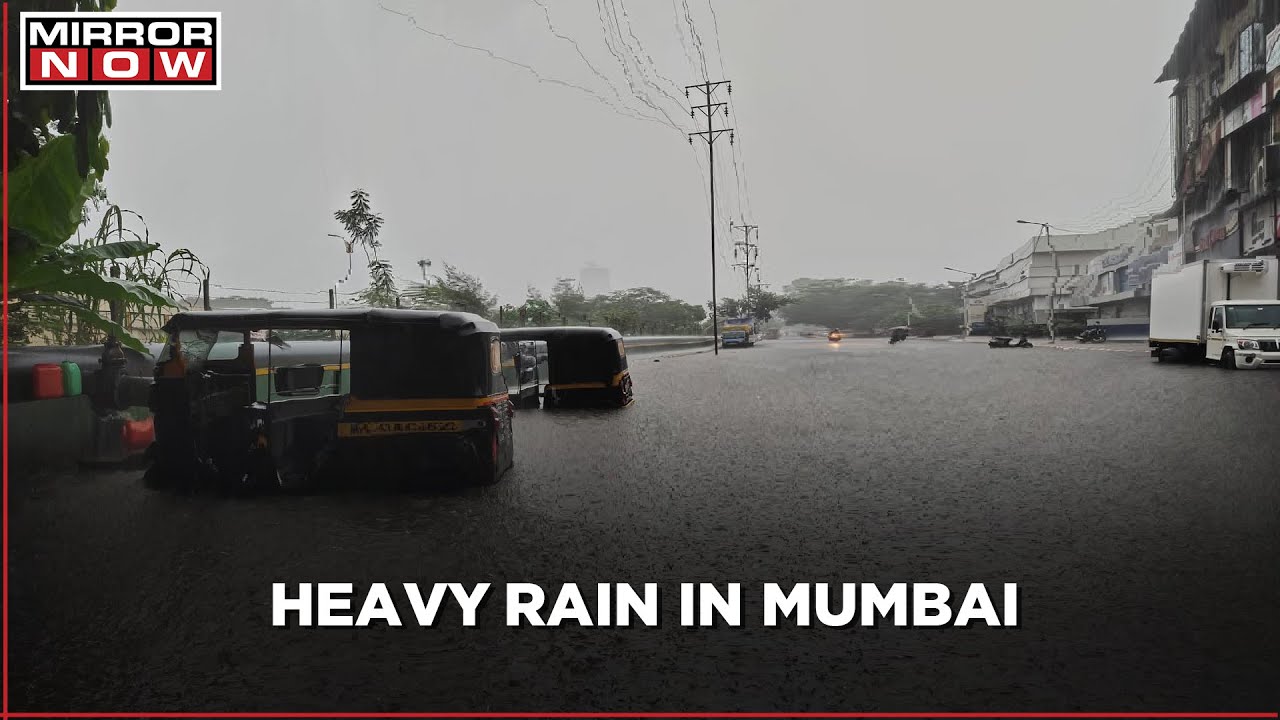 Monsoon Mayhem in Mumbai: Local trains halted, creates disruption