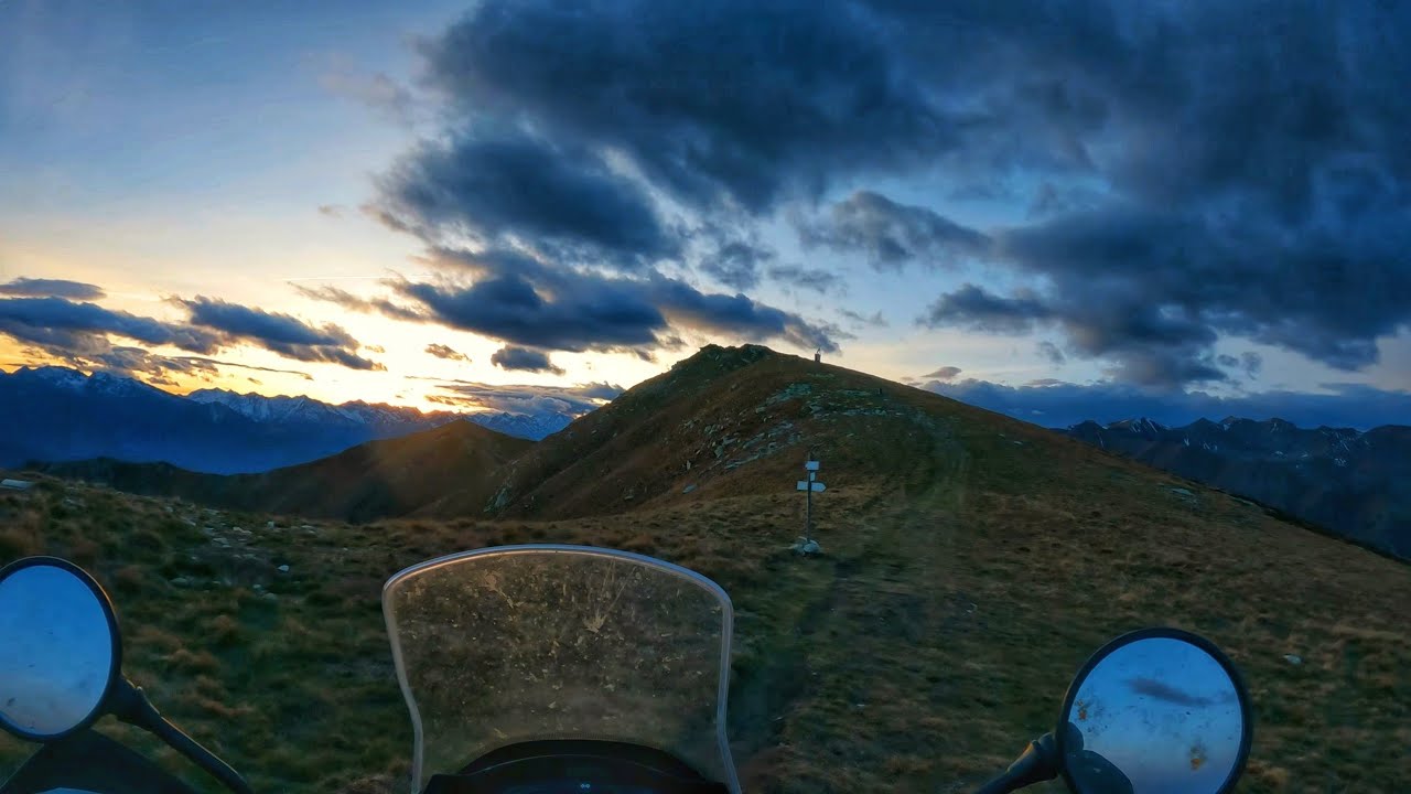 Evening ride (KLE 500, F650 GS)