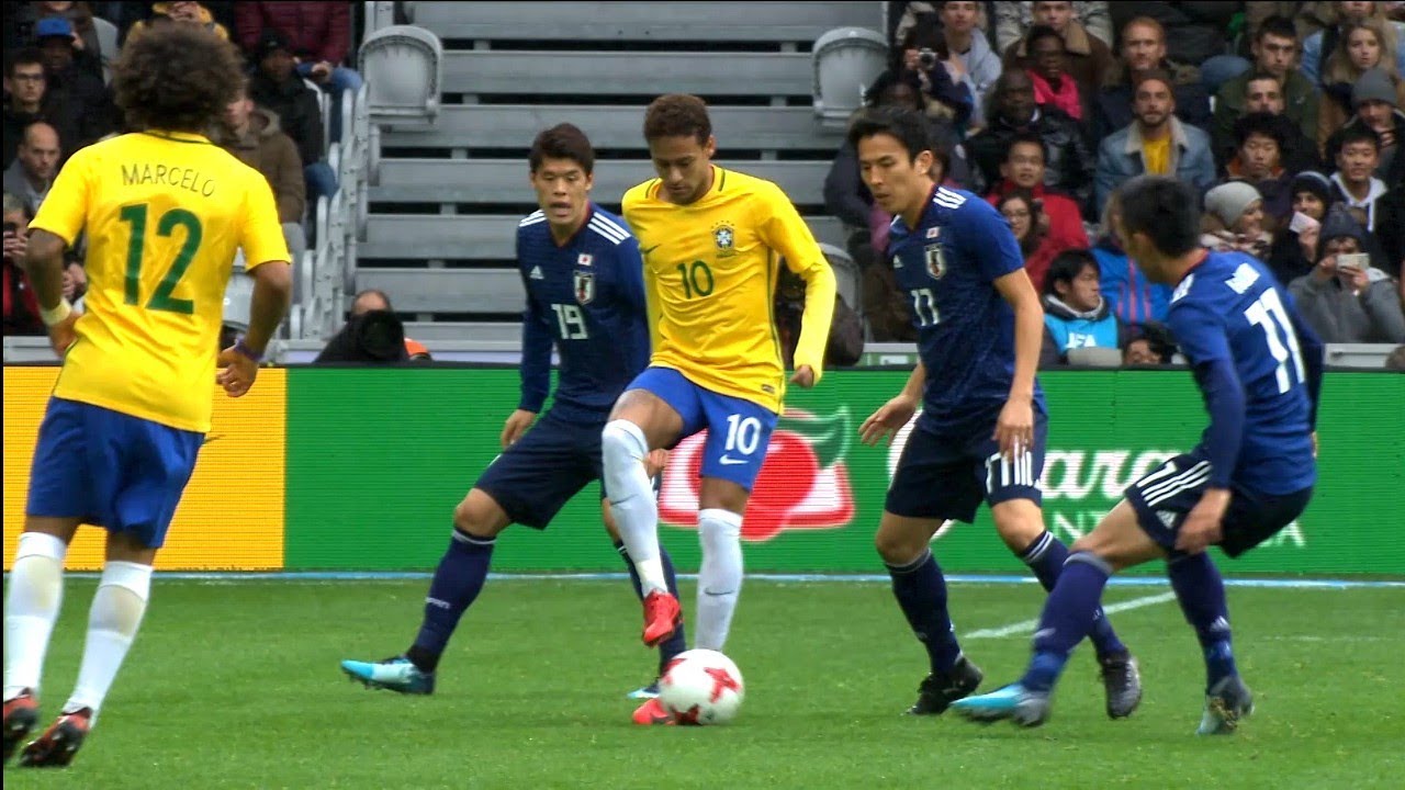 Neymar vs Japan (10/11/2017) HD 1080i