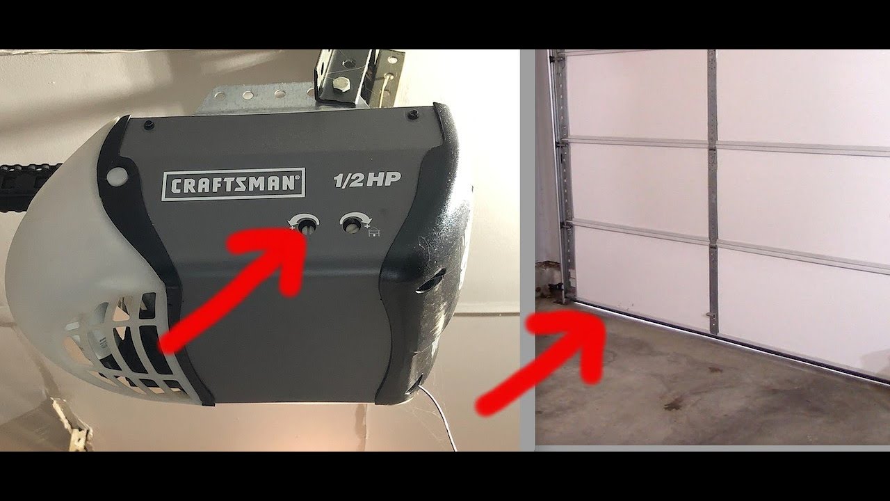 How To Adjust A Garage Door To Close Completely