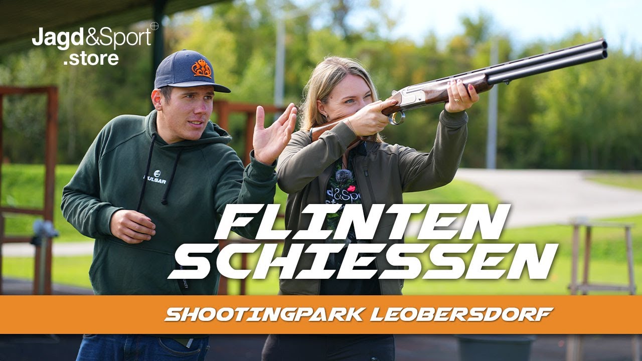 In 4 Schritten Tontauben Schießen lernen! Schrot & Flinten Schießen Basics für Anfänger mit Samantha
